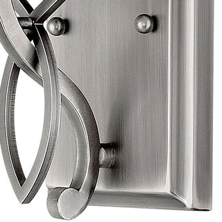 Hinkley Lighting 5000 Brooke 1 Light 12" Tall Bathroom Sconce - Antique Nickel