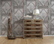 DecoWorld 2, Natural  Brown, Gray Wallpaper Sample, Modern Wall Decor Accent