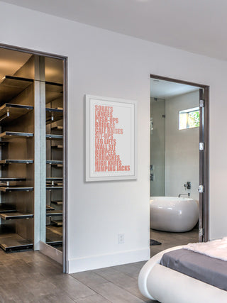 "Exercises" Framed Painting Print