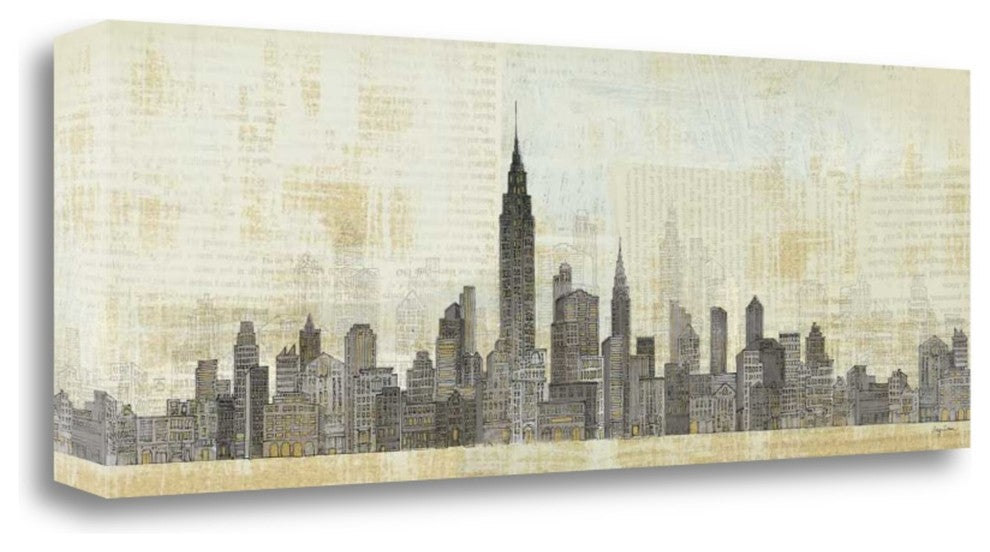 "Empire Skyline" By Avery Tillmon, Giclee Print on Gallery Wrap Canvas