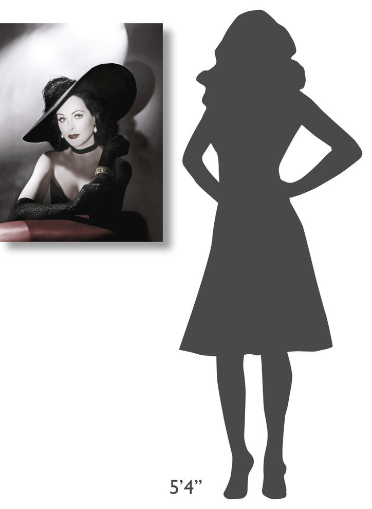 "Hedy Lamarr" Stretched Canvas Giclee by Hollywood Photo Archive, 23"x30"
