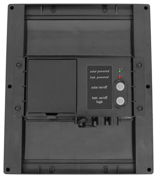 Sunnydaze Solar Pump and Panel Kit, 65 GPH, Battery Pack, LED, 47" Lift