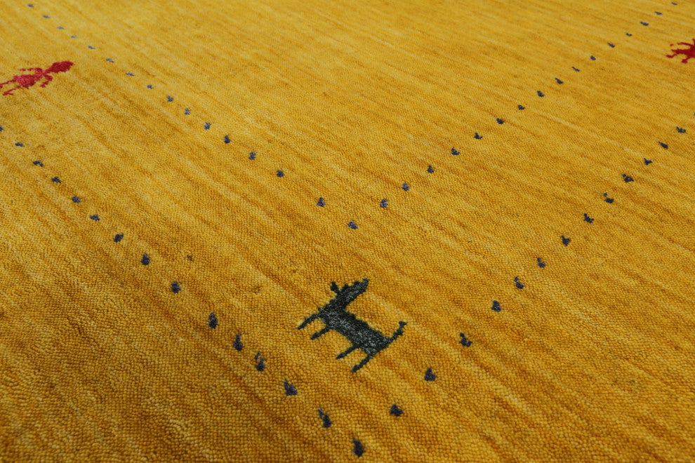 Persian Gabbeh Handmade Rug 8' 0" X 10' 0" Q7011