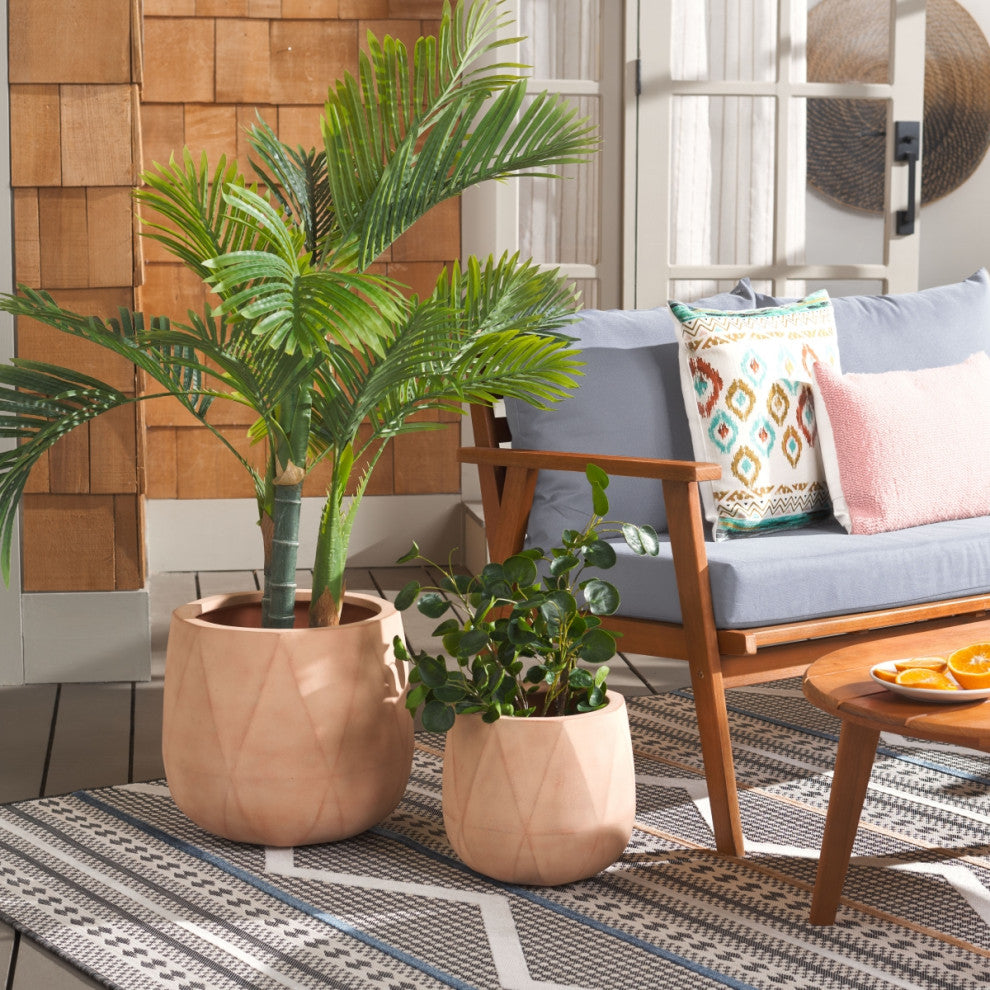 Safavieh Indoor-Outdoor Kane Planter Pot, Terracotta