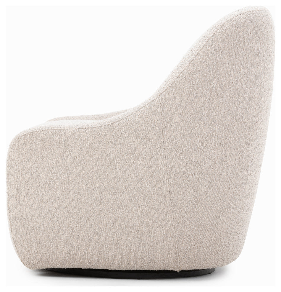 Levi Swivel Chair-Knoll Sand