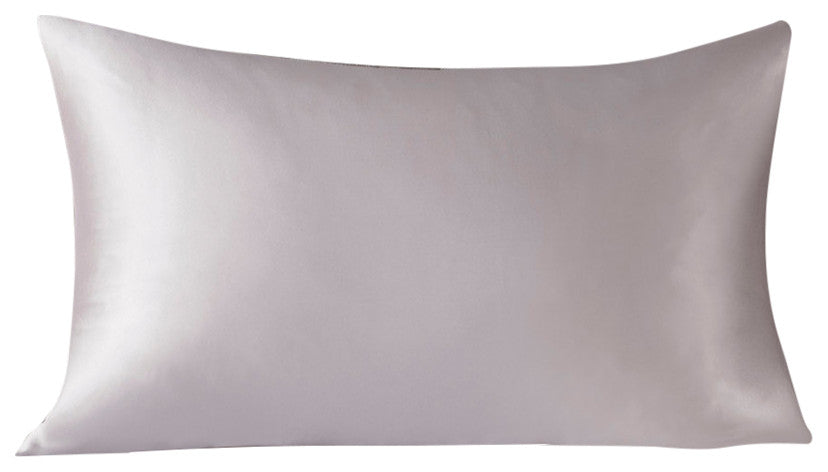 Madison Park Mulberry Silk Luxury Single Pillowcase, Lavender, Standard