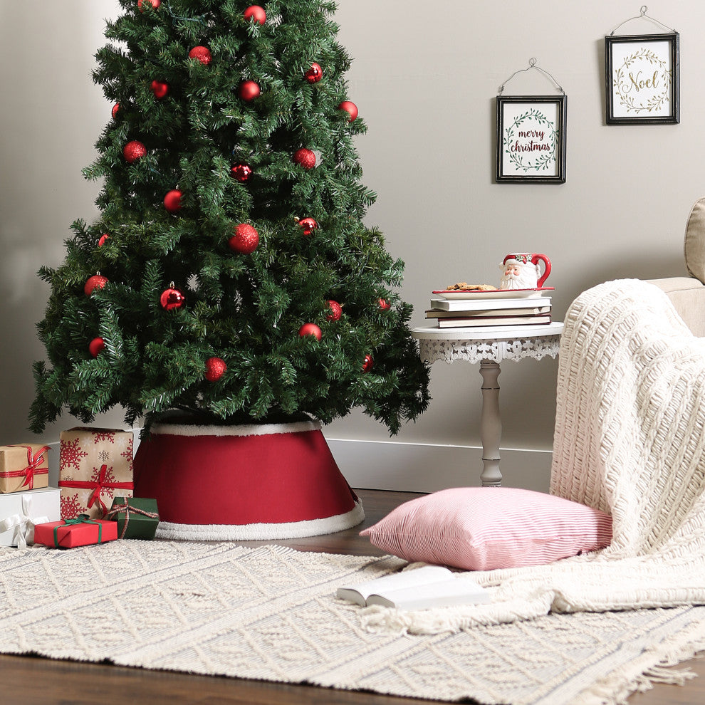Holiday Tree Collar Red