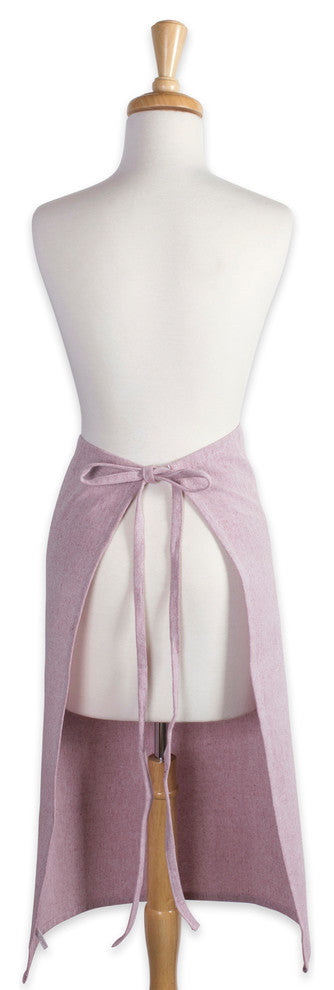 DII Barn Red Solid Chambray Bistro Apron