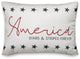 America Stars And Stripes Forever 14x20 Throw Pillow