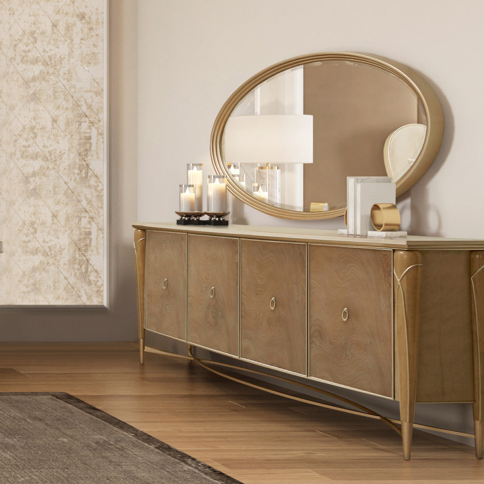 Villa Cherie Sideboard Mirror - Chardonnay