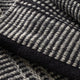 Dash & Albert Malta Black Handwoven Wool Rug, Grey, 3' x 5'