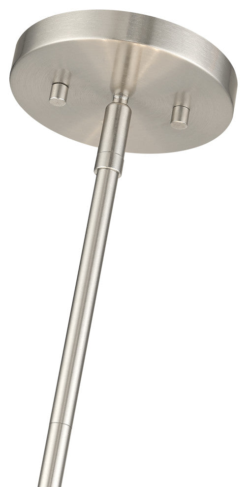 Blanchard 5-Light Brushed Nickel Pendant Chandelier