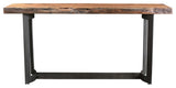 Bent Console Table Smoked