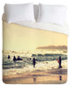 Deny Designs Shannon Clark Sunset Surfers Duvet Cover - Lightweight