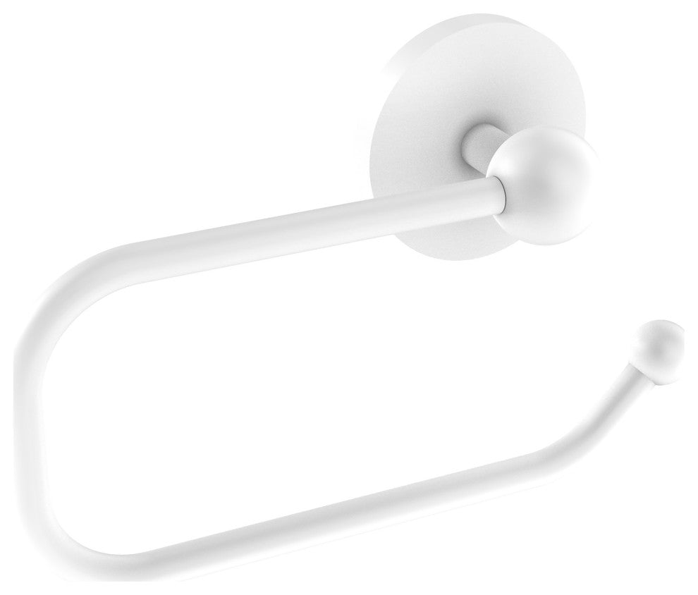 Prestige Skyline European Style Toilet Tissue Holder, Matte White