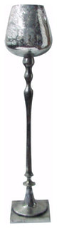Stylishly Designed Aluminum Candle Holder