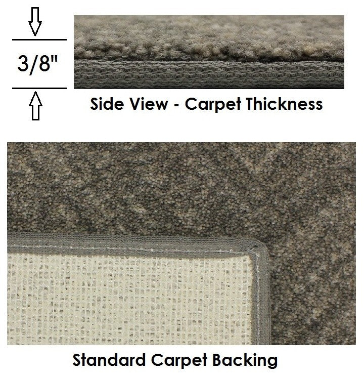 Fossil Herrington Plaid Area Rug Milliken Tactesse Nylon, 4'x8'
