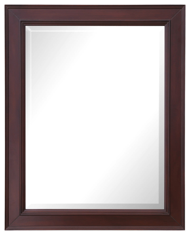 Napa 28" Wall Mirror, Chocolate