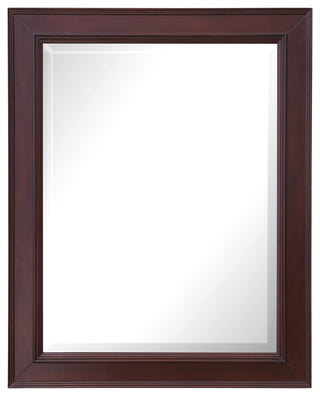 Napa 28" Wall Mirror, Chocolate