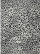 8??x 10??Black and Gray Cheetah Print Area Rug
