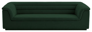 Cascade Upholstered Set, Green, Boucle Fabric, Sofa