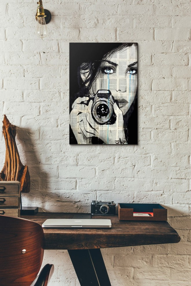 Epic Graffiti "Caught" by Loui Jover, Giclee Canvas Wall Art, 12"x18"