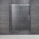 Aston Moselle Completely Frameless Sliding Shower Door, Chrome, 48"x75"