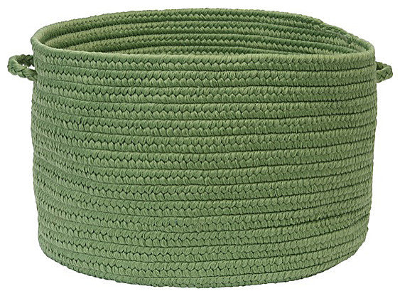 Colonial Mills Basket Boca Raton Moss Green Round