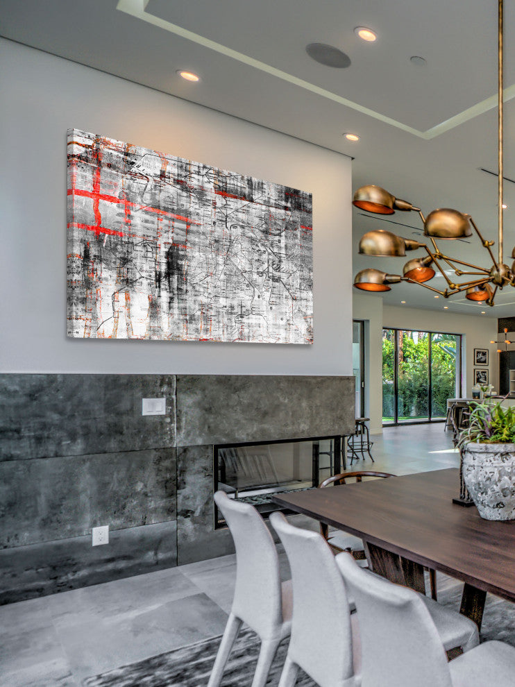 "Metro" Fine Art Canvas Print, 36"x24"
