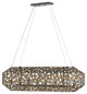 Fredrick Ramond Kestrel Eight Light Linear, Metallic Matte Bronze