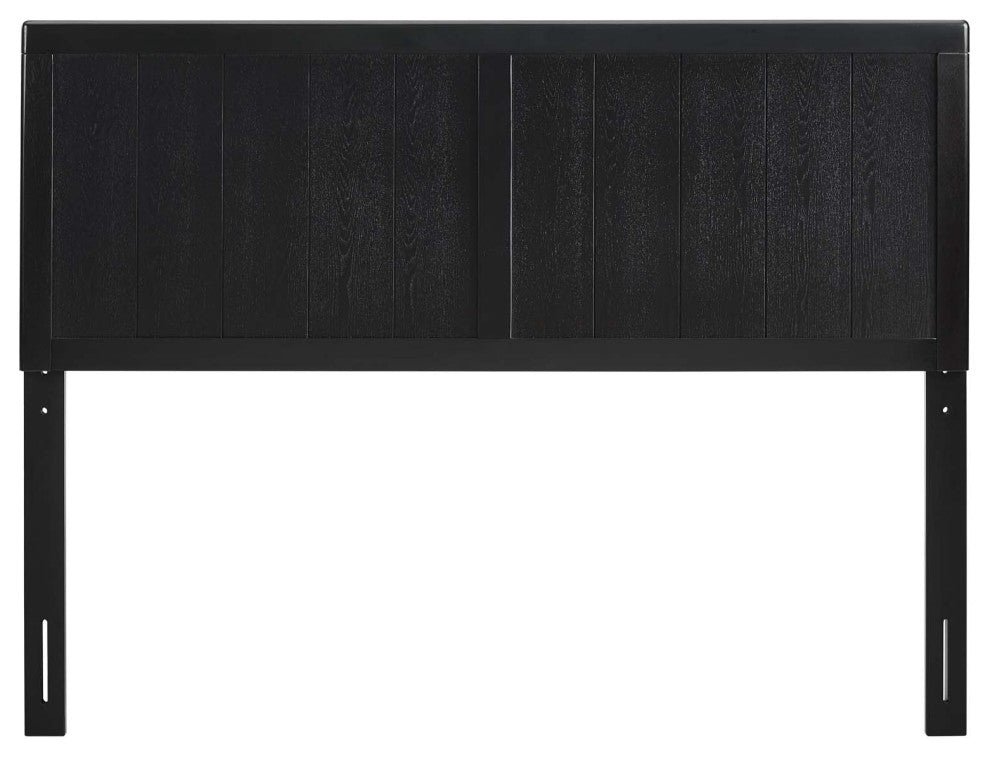 Robbie Twin Wood Headboard Black