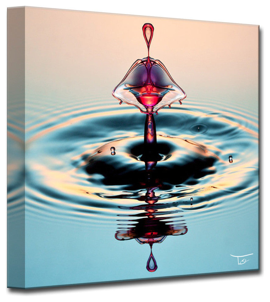 Aqueous Trance XXVIII'' by Tristan Scott Canvas Art by Ready2HangArt, 16"x16"