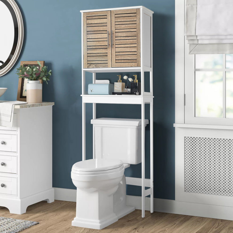 Over The Toilet Storage Cabinet, Space-Saving Bathroom Storage Cabinet, Stockholm