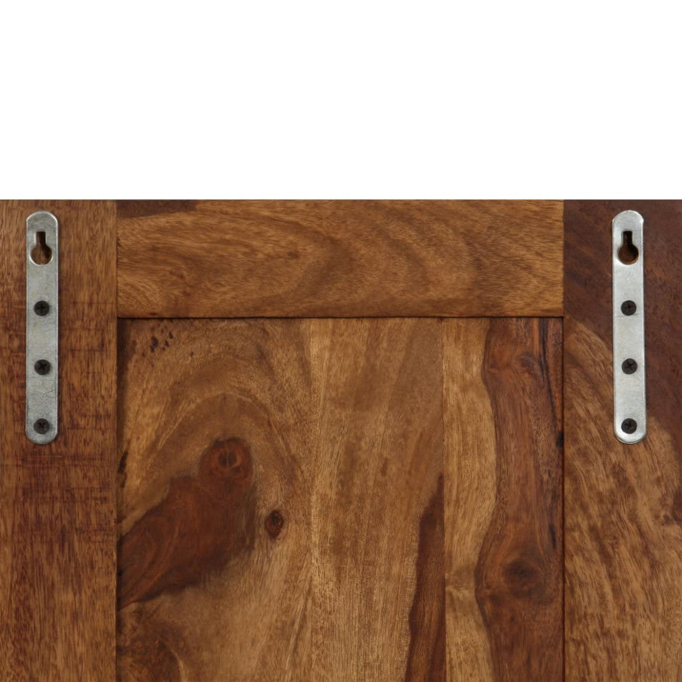 Vidaxl Coat Racks 2-Piece Solid Sheesham Wood
