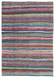 Rug N Carpet - Handwoven Anatolian 5' 8'' x 8' 0'' Tribal Wool Kilim Rug