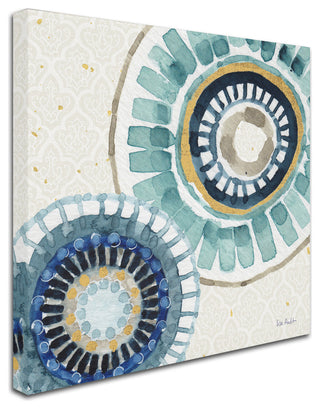 Lisa Audit 'Indigold XV' Canvas Art, 24"x24"
