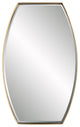 Uttermost Portal Modern Brass Mirror 09745