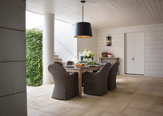 Hinkley Lighting 11154 Alder 120v 20"W Open Air Outdoor Pendant - Black