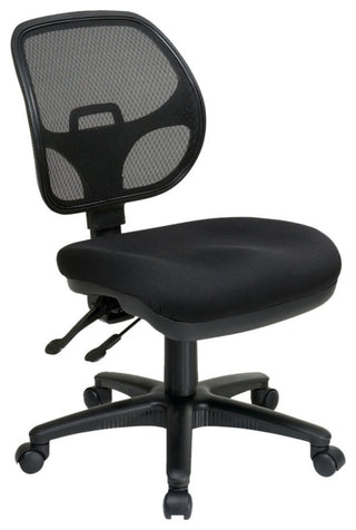 ProGrid Ergonomic Task Office Chair in Coal Black