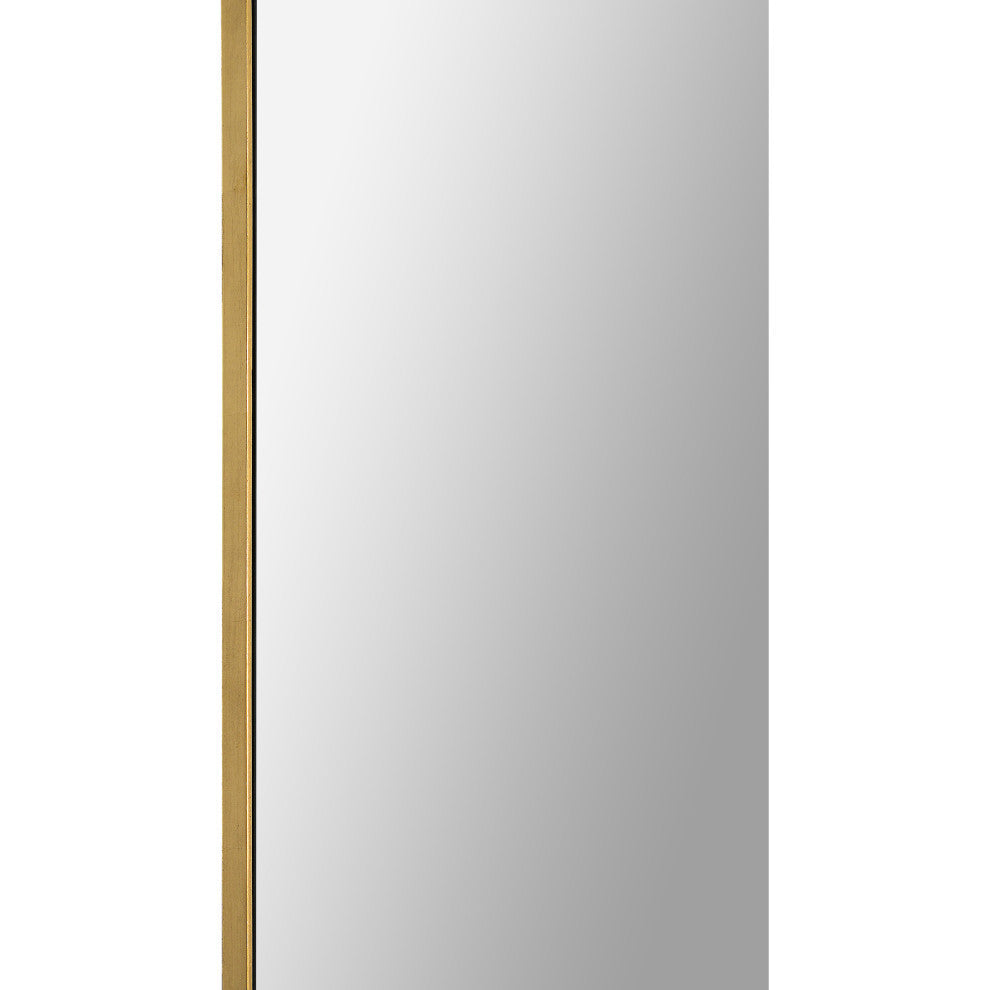 Thatcher Gold Framed Modern Full length Wall Mirror