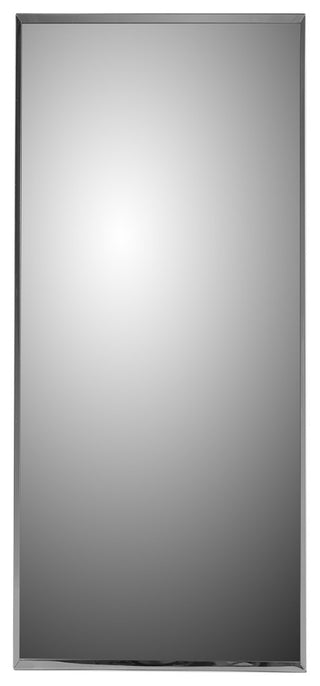 Deluxe Series Medicine Cabinet, 16"x36", Stainless Steel Frame, Surface Mount