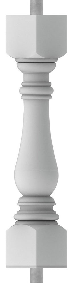 FiberThane: 5"W x 28"H Bradford Baluster, Style A