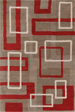 Allie Geometric Contemporary Area Rug, 5'x7'6"