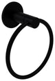 Fresno Towel Ring, Matte Black