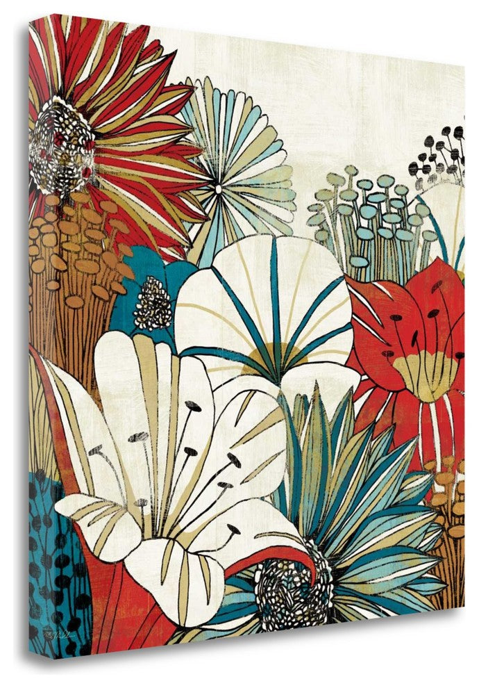 "Contemporary Garden I" By Michael Mullan, Giclee Print on Gallery Wrap Canvas