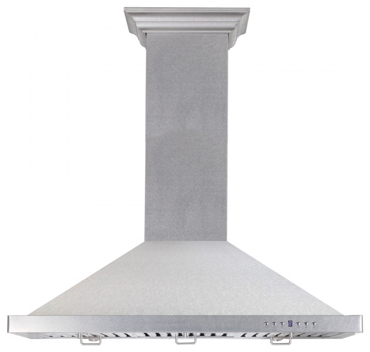ZLINE 36" Designer Series DuraSnow Stainless Steel Wall Mount Range Hood