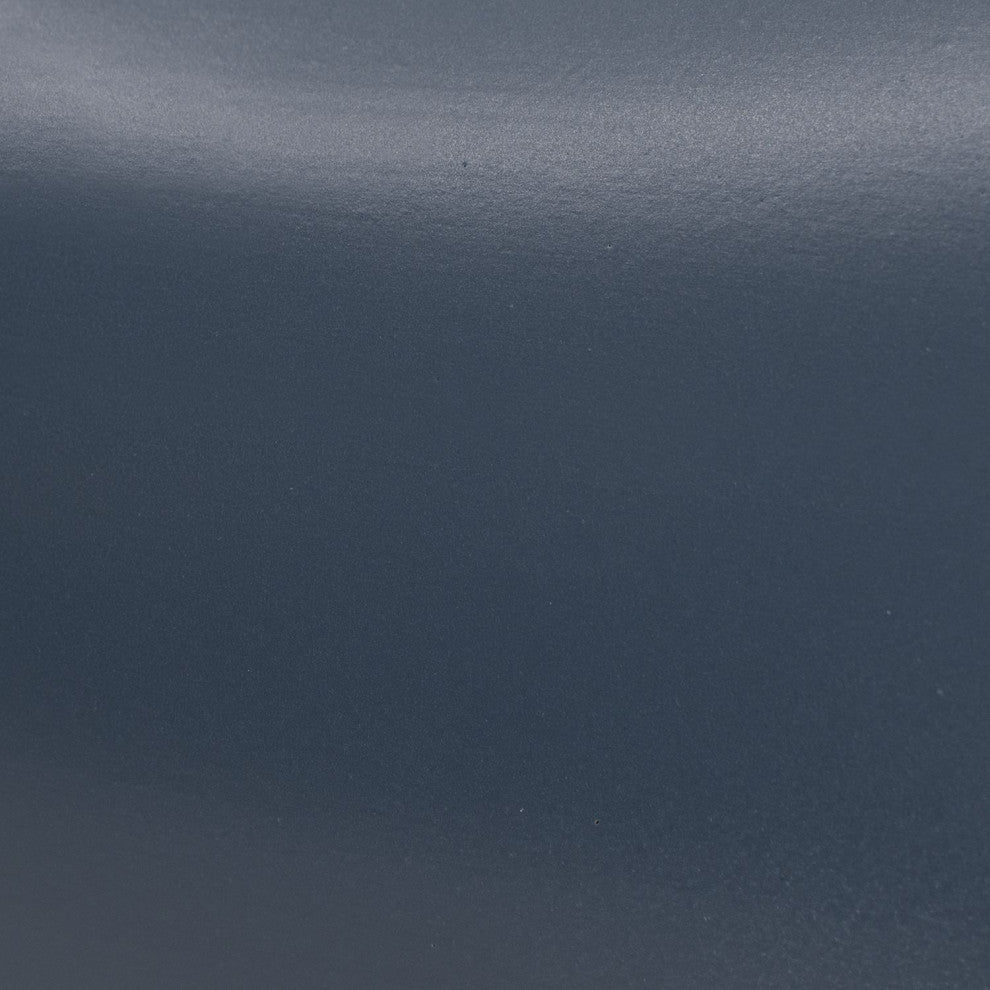 Short Round LED Flush-Mount, Midnight Sky