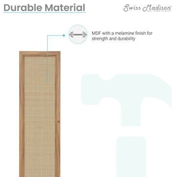 Class 15"Wx60"Hx15"D Linen Cabinet, Oak