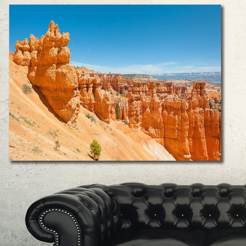 Beautiful Bryce Canyon, Landscape Canvas Art Print, 60x40