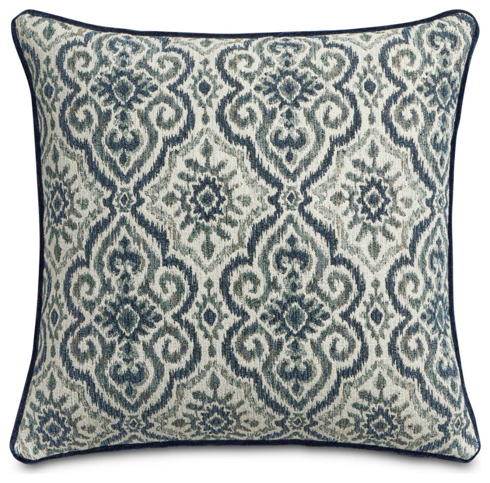 Blue My Mind Marquez 20" Square Pillow, Set of 2, Navy